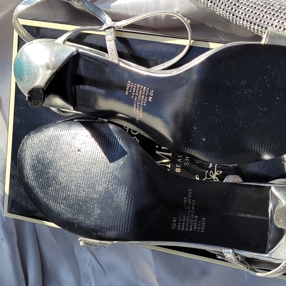 Rhinestone Strappy Sandals - Picture 6 of 6